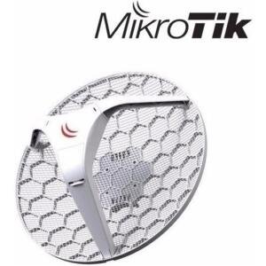Mikrotik LHG 5Ghz + Dish Link With Poe & Adapter