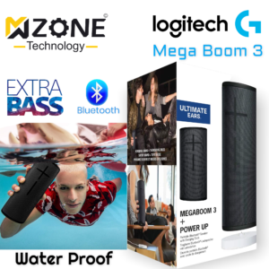 MEGABOOM 3 Portable Wireless Bluetooth Speaker Waterproof Battery 20 hours Night Black