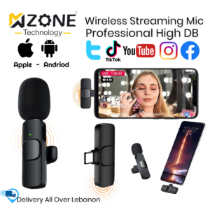 Microphone Wireless Online Streaming High DB Low Noise Tiktok Youtube Approved
