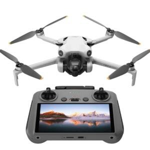DJI Mini 4 Pro (DJI RC 2) Folding Mini-Drone with 4K HDR Video Camera for Adults 34 Mins Flight Time 20 km Max Video Transmission Distance Omnidirectional Vision Sensing