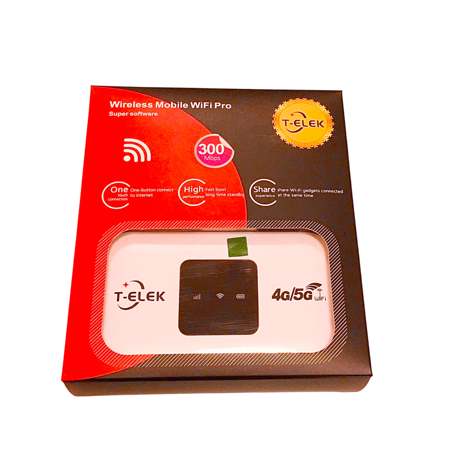 4G 5G Modem LTE MIFI Modem Portable Mini Battery Operated LCD Display ...