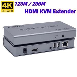 HDMI Extender Over RJ45 120 Meter With USB Control 4K Support