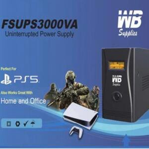 UPS 2000 VA Backup PS5 Support WB FS2000